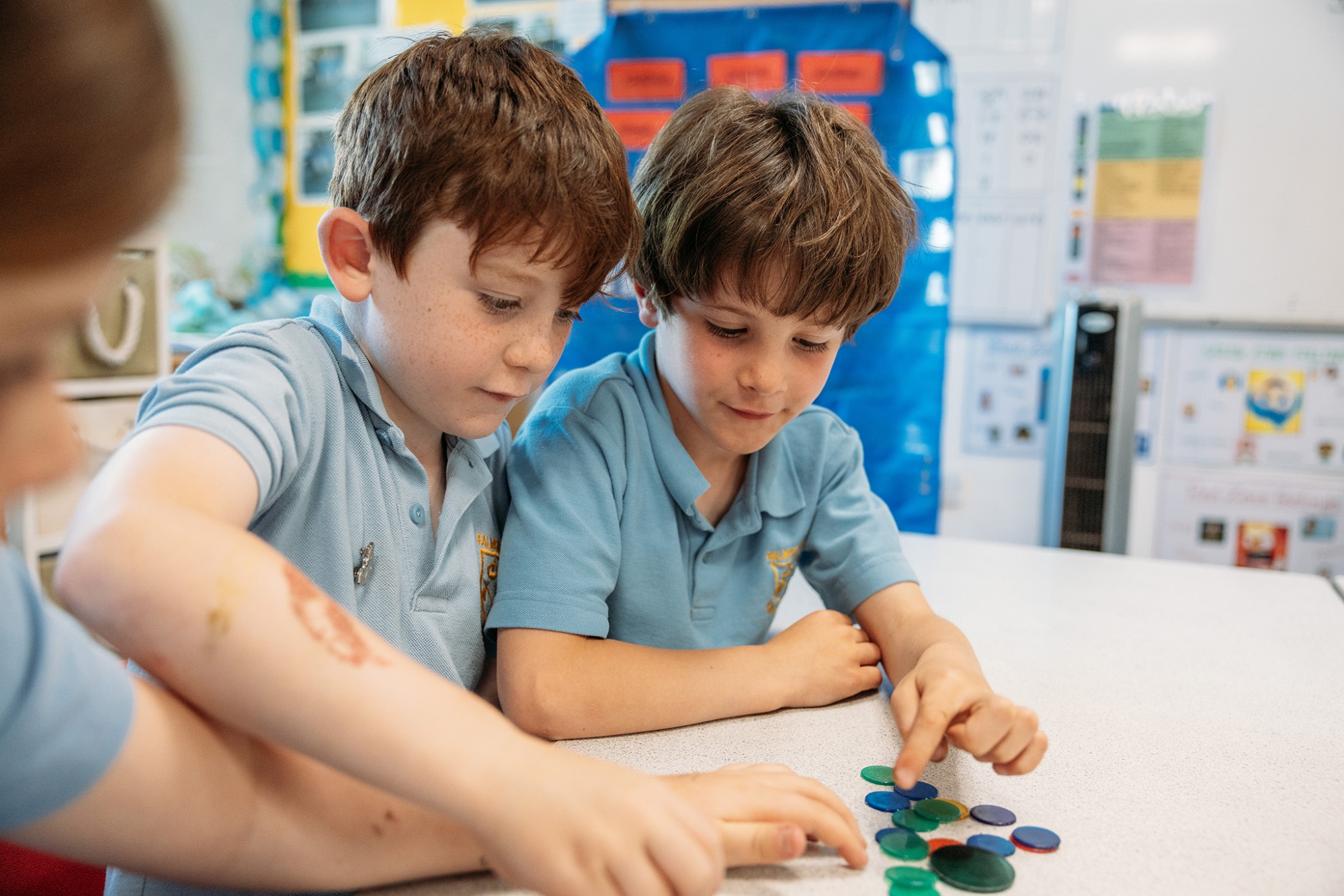 children learning