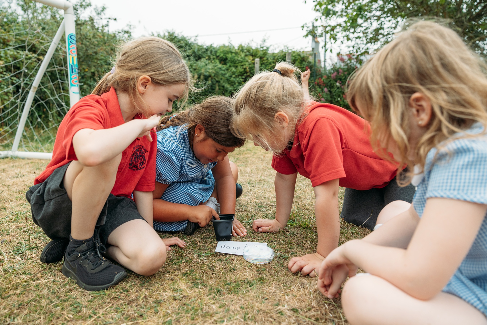 children learning