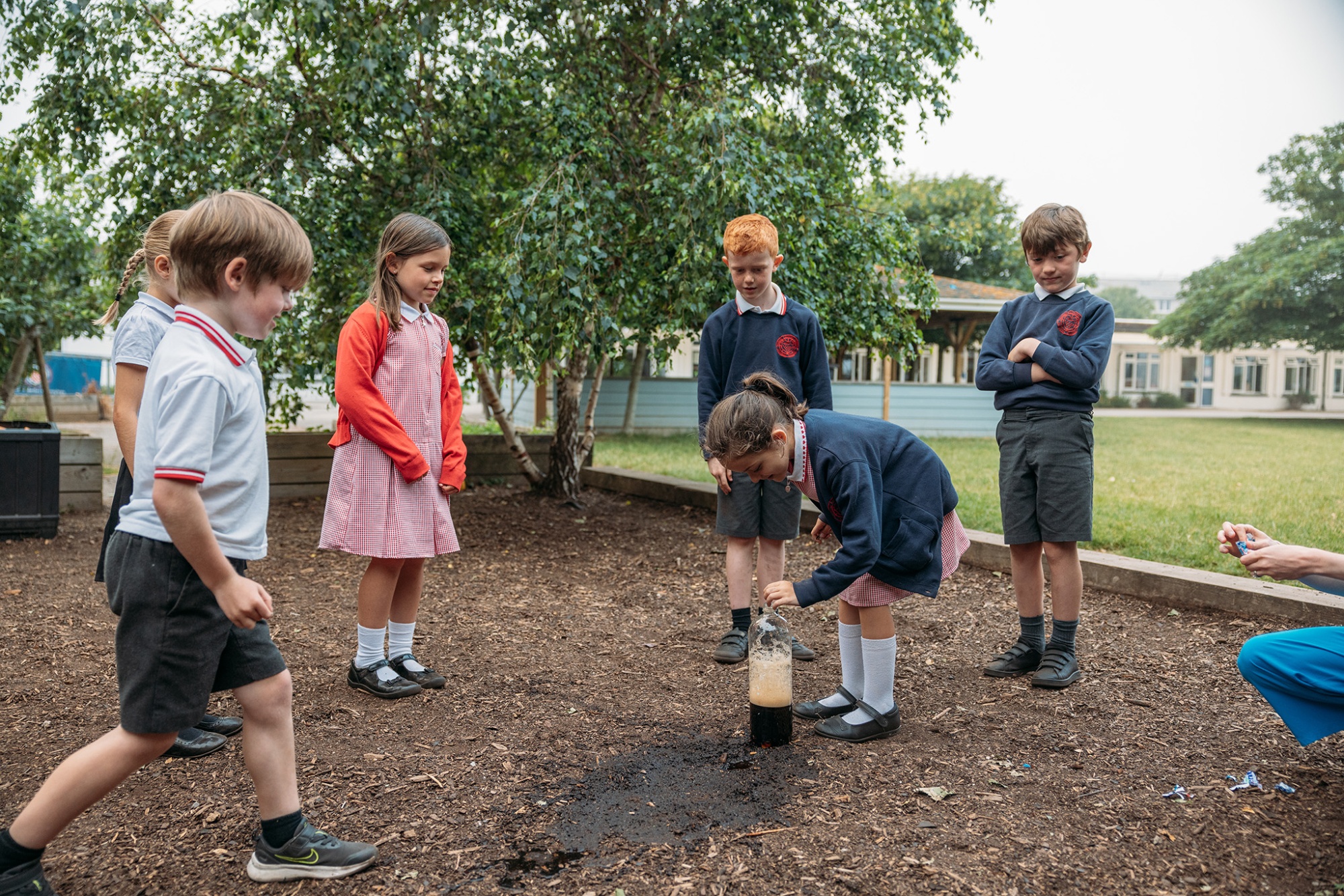 children learning